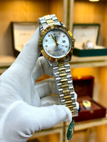 Rolex Two-Tone Stainless Steel Men's Watch – Heavyweight Automatic Style