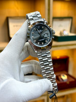Rolex Datejust Silver Stainless Steel Men's Watch – Heavyweight Classic