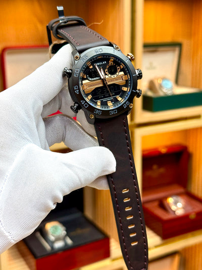 Tubular Original Quartz Watch – Dual Time Analogue & Digital