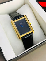 Cartier Tank Watch – Premium Stainless Steel & Leather Strap