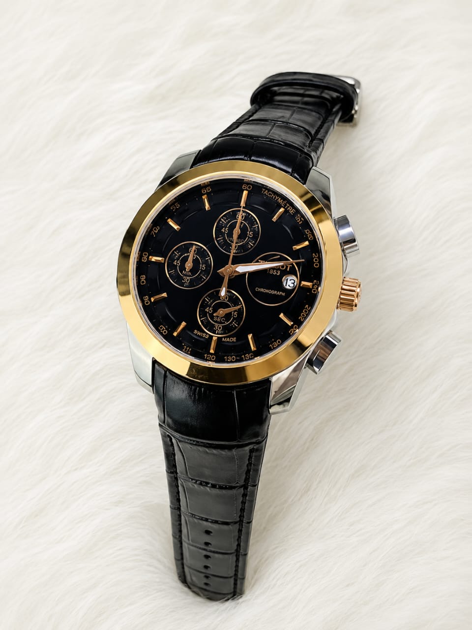 Tissot 1853 Chronograph Watch – Premium Leather Strap