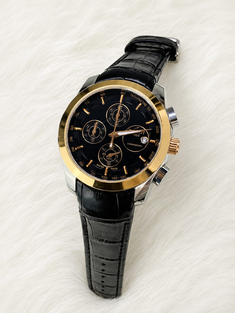 Tissot 1853 Chronograph Watch – Premium Leather Strap