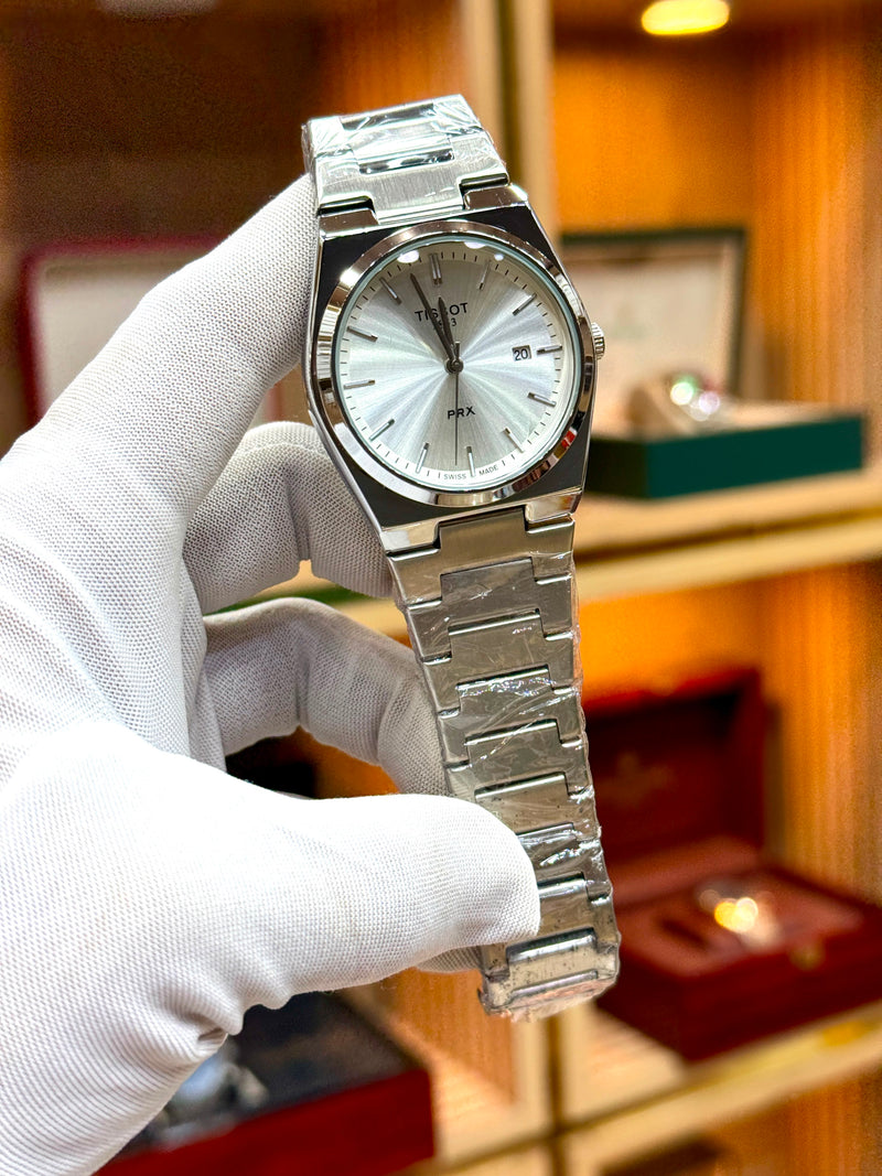 Tissot PRX Semi-Automatic Watch – Premium Open Glass Back