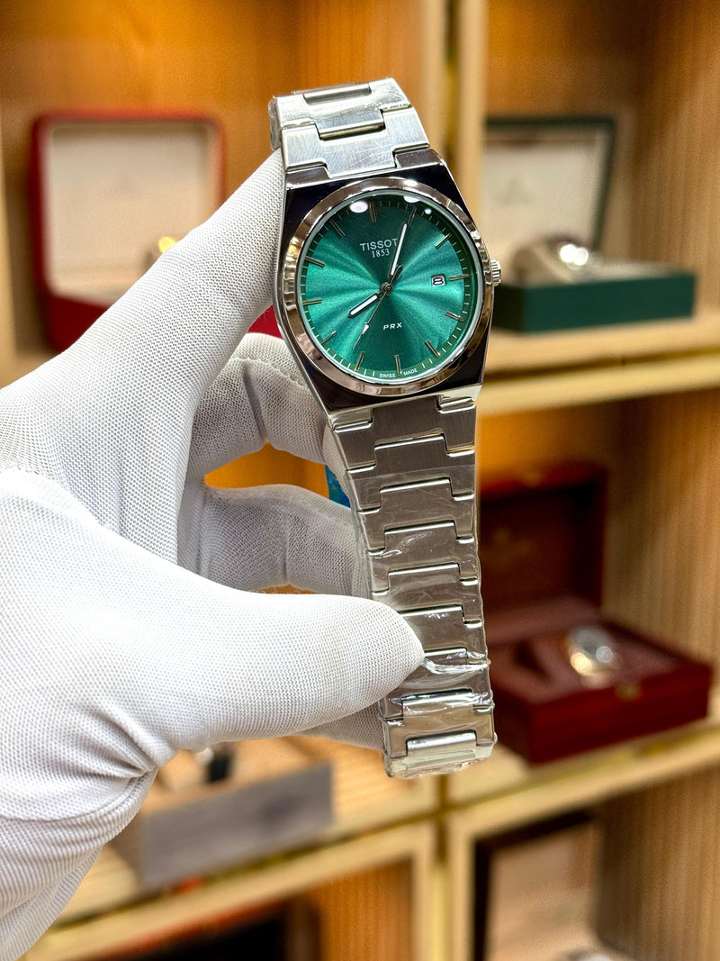 Tissot PRX Semi-Automatic Watch – Premium Open Glass Back