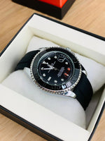 Rolex Yacht-Master Watch – Premium Rubber Strap & Rotating Bezel