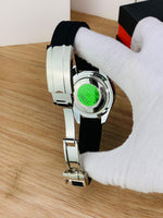 Rolex Yacht-Master Watch – Premium Rubber Strap & Rotating Bezel